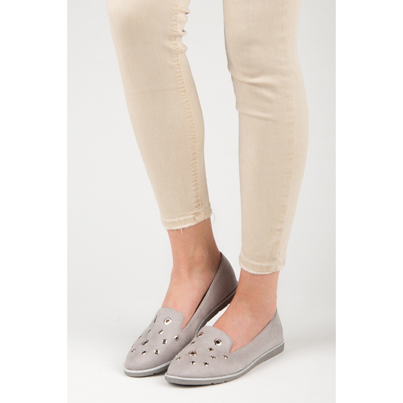 Bestelle Senhores de camurça cinza 1