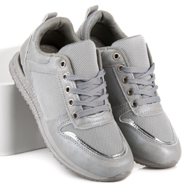 Seastar sapatos esportivos femininos cinza 1