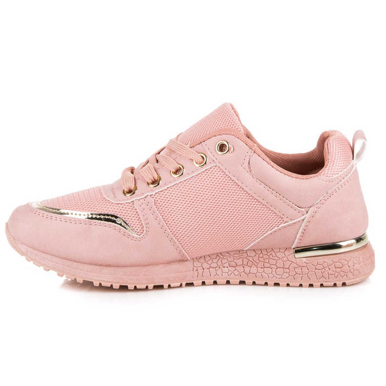 Seastar sapatos esportivos femininos amarelo rosa 1