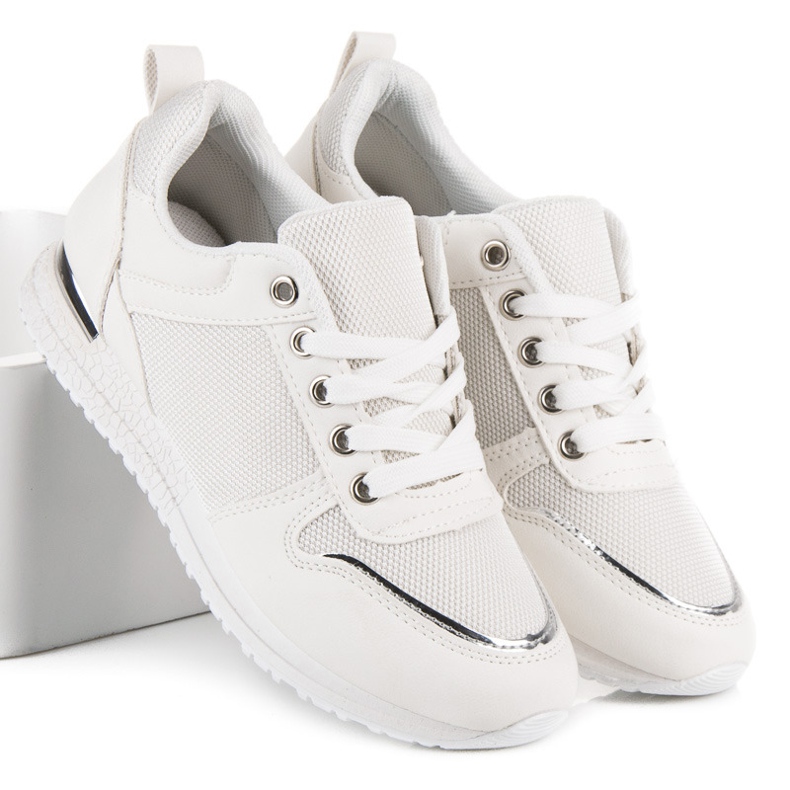 Seastar Calçados esportivos femininos branco cinza 1