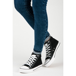 Seastar tênis alto feminino preto 2