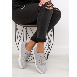 Cinza Tênis de mulher cinza SU09p Cinza 1