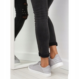 Cinza Tênis de mulher cinza SU09p Cinza 2