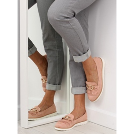 Mocassins de mulher rosa G237 rosa 2