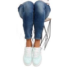 Tênis feminino verde menta pastel 1