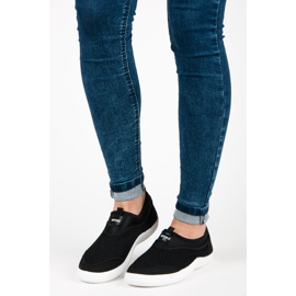 Seastar Tênis esportivo com salto preto 1