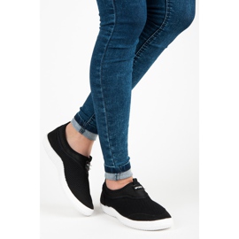 Seastar Tênis esportivo com salto preto 2