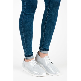 Tênis VINCEZA amarrado cinza 1