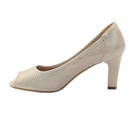 Bombas perfuradas Sergio Leone 232 marrom amarelo 2