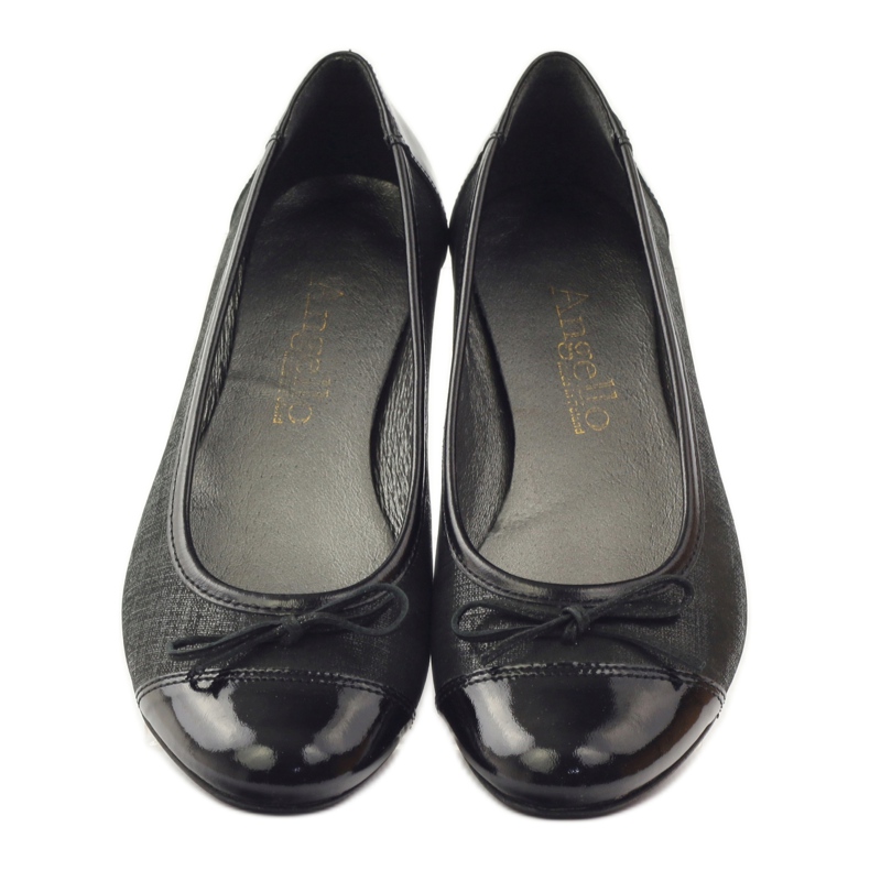Bailarinas com arco Angello preto 1704 4 Bailarinas com arco Angello preto 1704 4