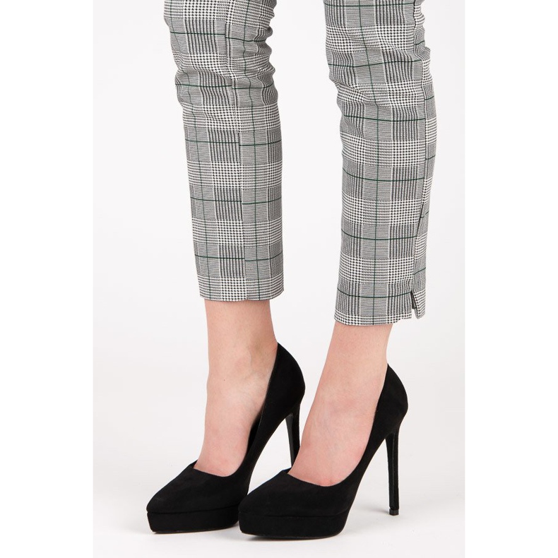 Bestelle Salto de camurça na plataforma preto 1