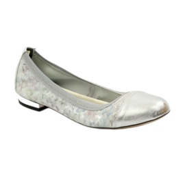 Bailarinas femininas elásticas Gamis 1402 cinza multicolorido 2 Bailarinas femininas elásticas Gamis 1402 cinza multicolorido 2