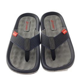 Chinelos masculinos em gel Rider 81081 azul marinho 4