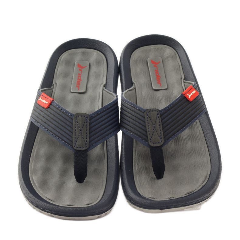 Chinelos masculinos em gel Rider 81081 azul marinho 4