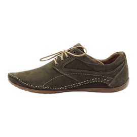 Sapatos casuais masculinos Riko 844 verde 2