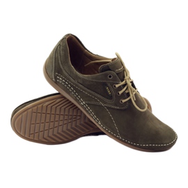 Sapatos casuais masculinos Riko 844 verde 3