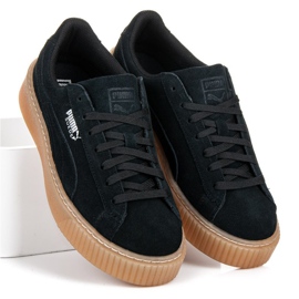 Puma Suede Platform Jewel Jr. preto 1