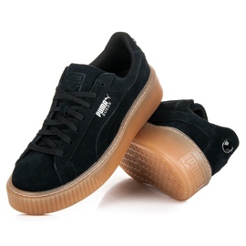 Puma Suede Platform Jewel Jr. preto 2