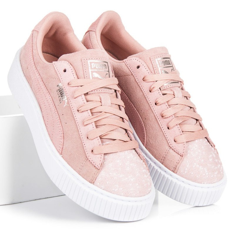 Puma Suede Platform Pebble WN`S rosa 1 Puma Suede Platform Pebble WN`S rosa 1