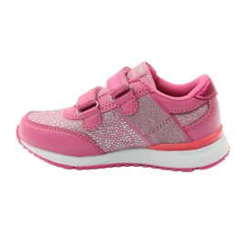 American Club Tênis esportivo com jatos American 17326 rosa 2