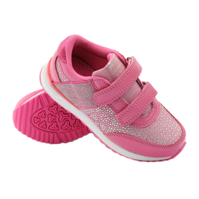 American Club Tênis esportivo com jatos American 17326 rosa 3