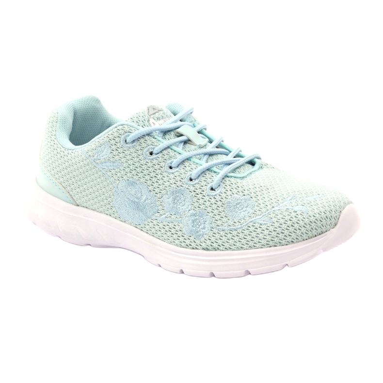 American Club Calçados esportivos com palmilha de couro americano multicolorido azul 1