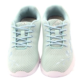 American Club Calçados esportivos com palmilha de couro americano multicolorido azul 4