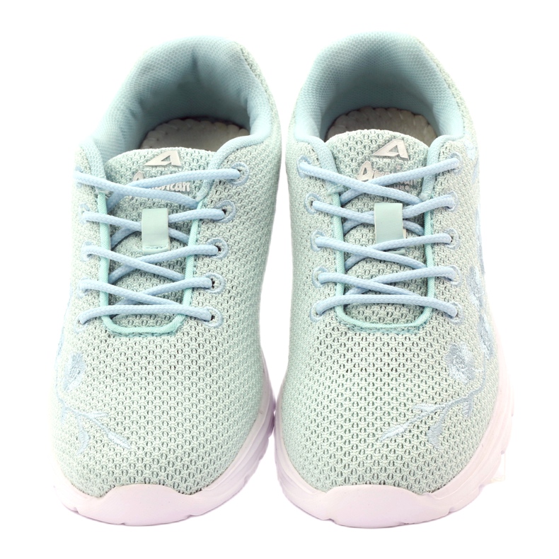 American Club Calçados esportivos com palmilha de couro americano multicolorido azul 4