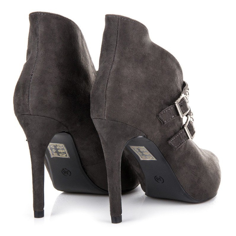 Cm Paris Botas pontiagudas de mola cinza 1