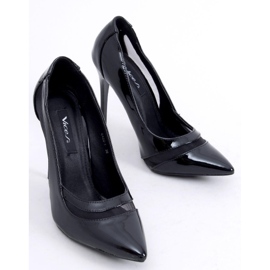 Bombas em um pino com malha E422 Preto 1 Bombas em um pino com malha E422 Preto 1