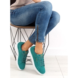 T-1706 T-1706 Turquise sea sapatos esportivos femininos verde 2