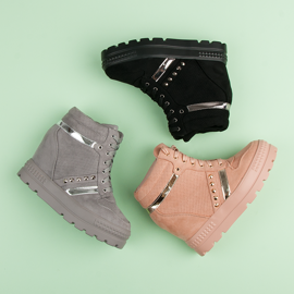 Bestelle Tênis plataforma preto 1