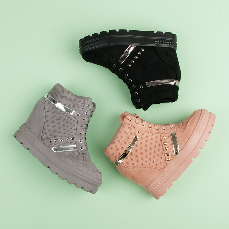 Bestelle Tênis plataforma preto 1