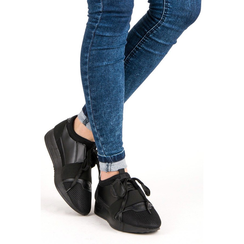 Calçados Esportivos Slip-on preto 2