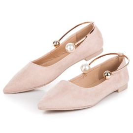 Bailarinas com Ornamento castanho 2
