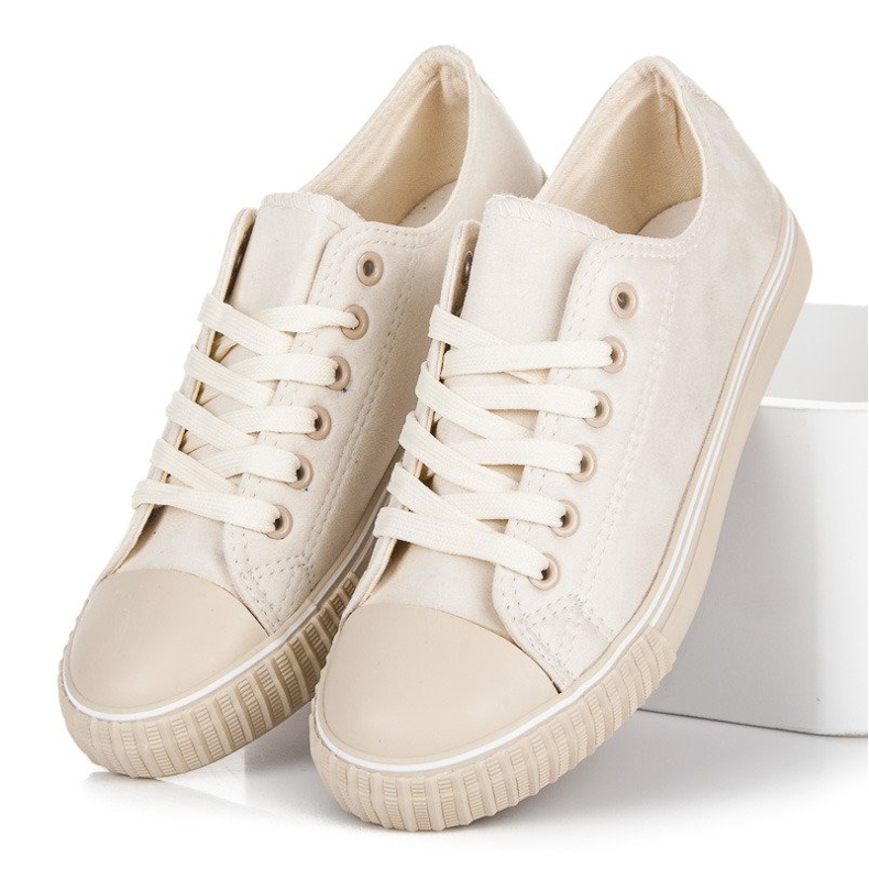 Tênis camurça castanho 1