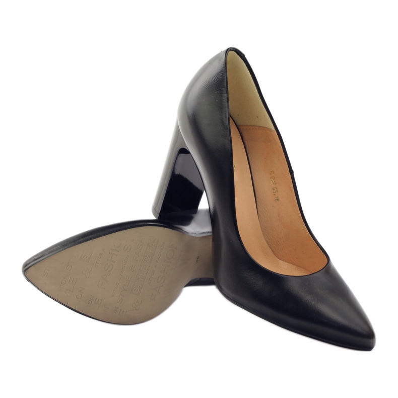 Bombas clássicas no post ESPINTO 689 preto 3