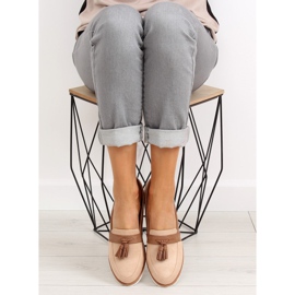 Mocassins femininos bege 9167 Bege 2