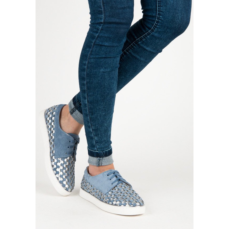 Kylie Calçado desportivo azul 2