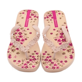 Chinelos florais femininos Ipanema 82397 rosa 4