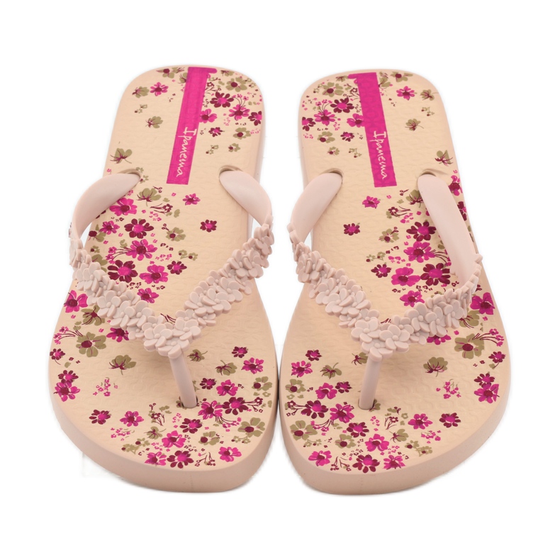 Chinelos florais femininos Ipanema 82397 rosa 4