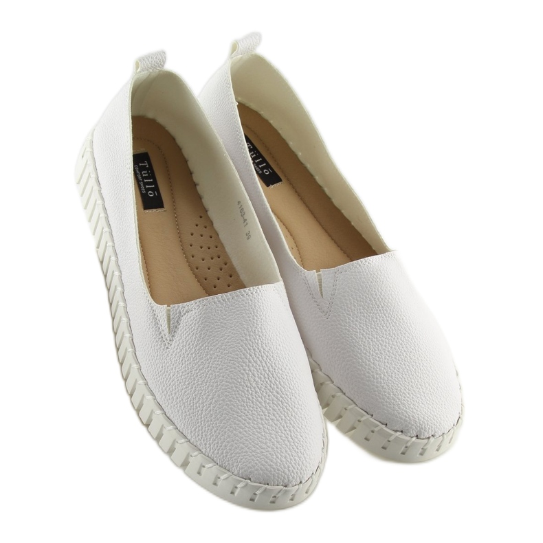 White 4163 Tênis slip-on super confortável branco 1 White 4163 Tênis slip-on super confortável branco 1