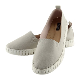 Tênis slip-on cinza 4163 cinza super confortável 2