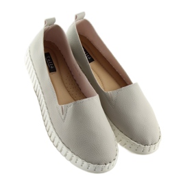 Tênis slip-on cinza 4163 cinza super confortável 1