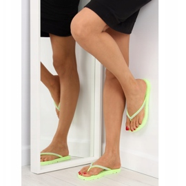 BM Chinelos de borracha verdes CK40P LT.GREEN 1