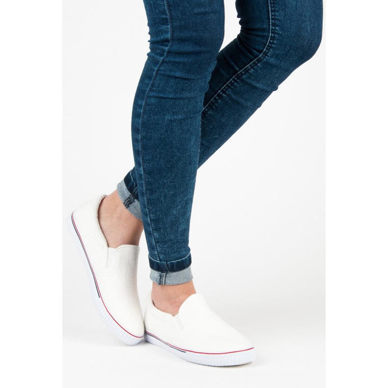 Hasby Chinelos de pano branco 1 Hasby Chinelos de pano branco 1