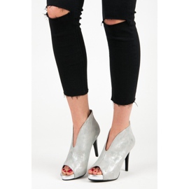 Vinceza Botas abertas cinza 1