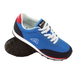 American Club sapatos esportivos azuis americanos azul marinho azul 3