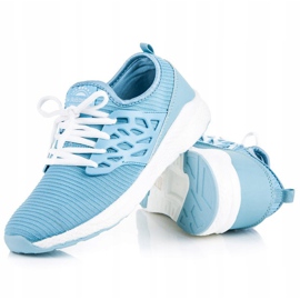 Ax Boxing sapatos de material deslizante azul 2 Ax Boxing sapatos de material deslizante azul 2