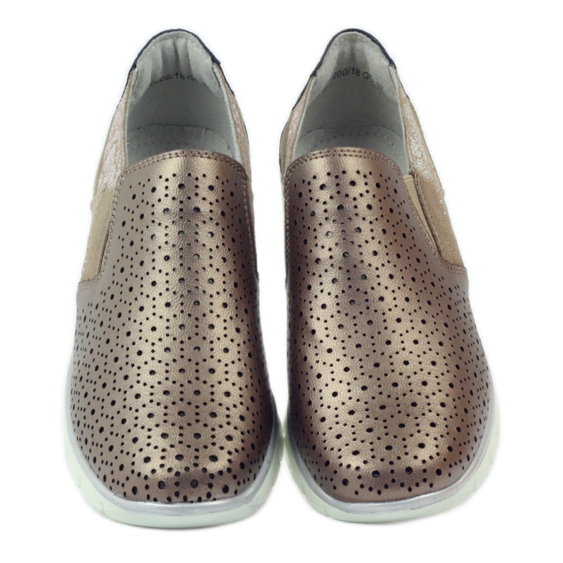 Chinelo Esportivo de Couro Filippo castanho multicolorido 4